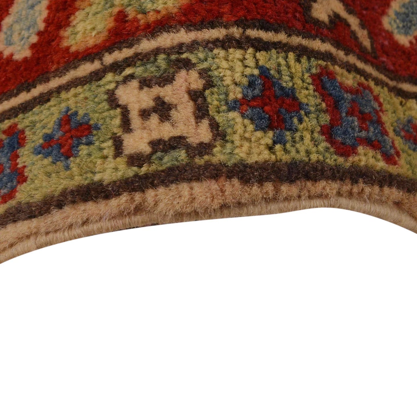 Ivory Mumluk Afghan Hand-knotted (MM-111)