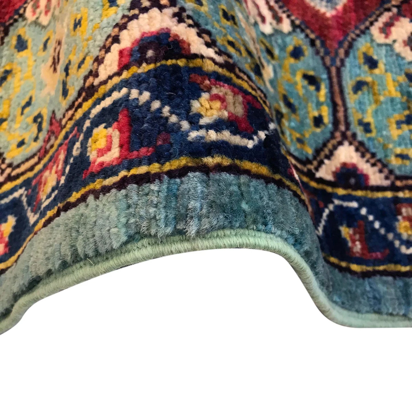 Blue Mumluk Afghan Hand-knotted (MM-113)