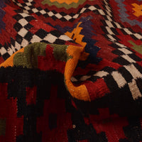 Multi Color Afghan Hand-knotted Kilim (RK-4001)