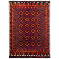 Multi Color Afghan Hand-knotted Kilim (RK-4002)