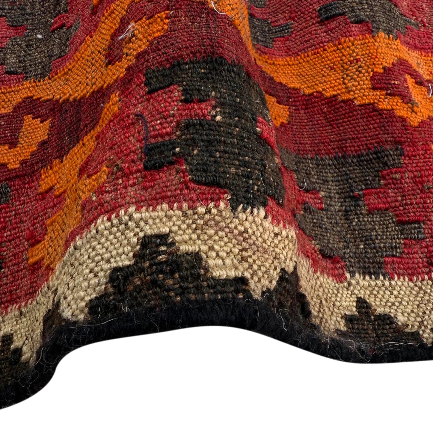 Multi Color Afghan Hand-knotted Kilim (RK-4002)