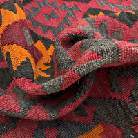 Multi Color Afghan Hand-knotted Kilim (RK-4002)