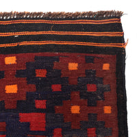 Multi Color Afghan Hand-Knotted Kilim (RK-4005)