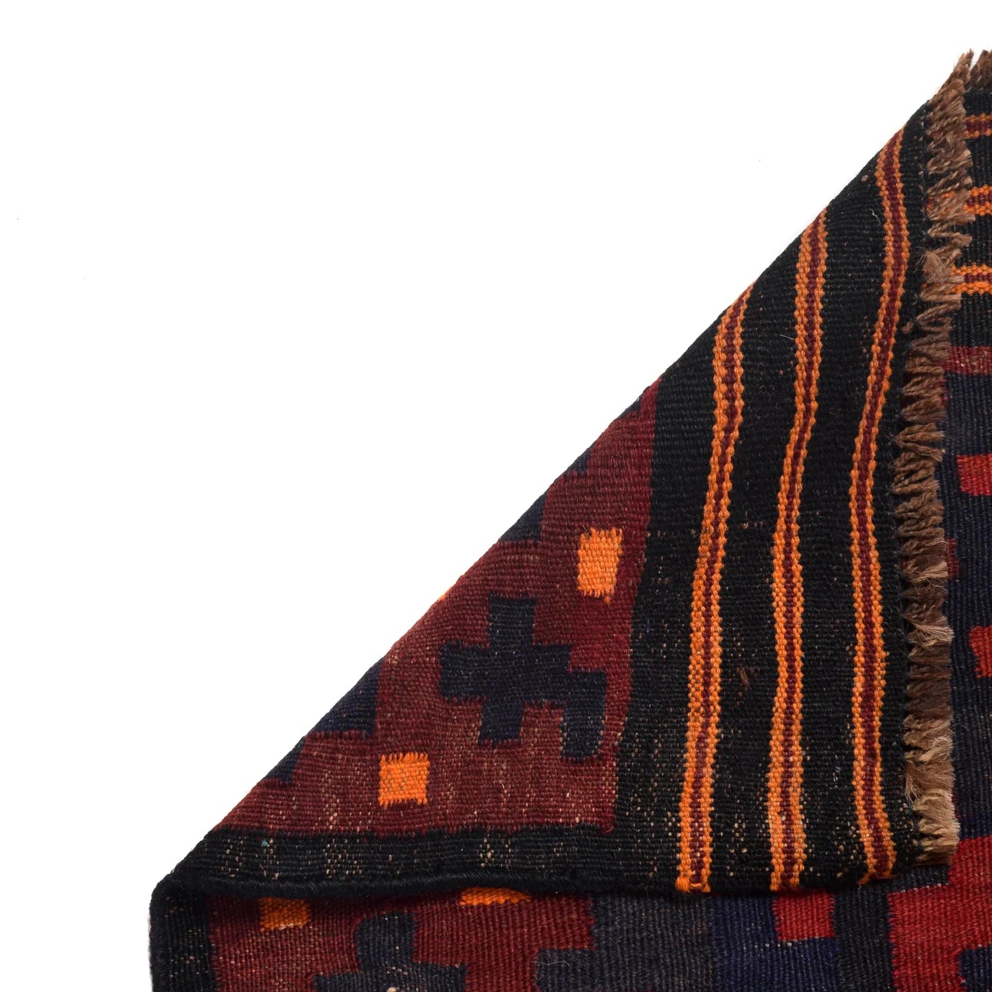 Multi Color Afghan Hand-Knotted Kilim (RK-4005)