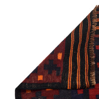Multi Color Afghan Hand-Knotted Kilim (RK-4005)
