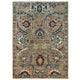Multi Color  Modern Sultani Afghan Hand-knotted Rug (ST-719)
