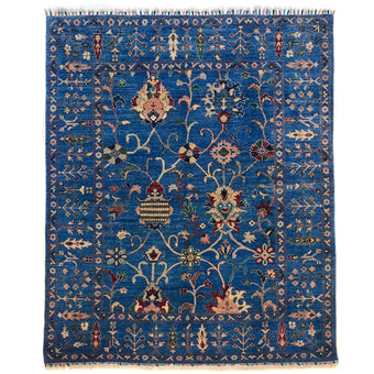 compare product Blue  Modern Sultani Afghan Hand-knotted Rug (ST-724)