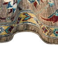 Multi Color  Modern Sultani Afghan Hand-knotted Rug (ST-719)