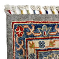 Multi Color Waziri Afghan Hand-knotted Rug (WZ-1601)