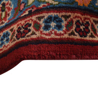 Red Kashan Hand-Knotted Persian Rug (KN-631)