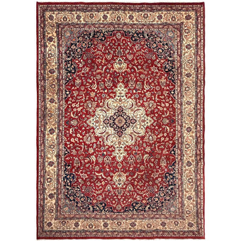 compare product Multi Color  Kashan Hand-Knotted Persian Rug (KN-632)
