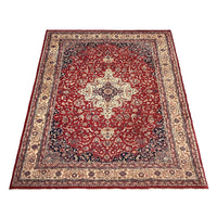 Multi Color  Kashan Hand-Knotted Persian Rug (KN-632)