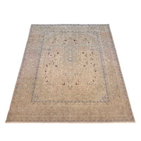 Ivory Kashan Hand-Knotted Persian Rug (KN-633)