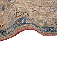 Ivory Kashan Hand-Knotted Persian Rug (KN-633)