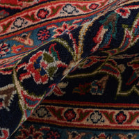 Red Kashan Hand-Knotted Persian Rug (KN-634)