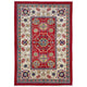 Red  Oriental Kazak Afghan Hand-knotted Rug (KK-271)
